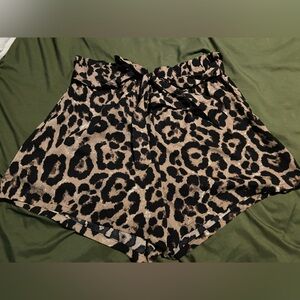 Leopard Shorts
